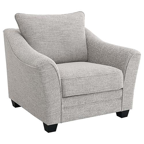 Tomkins Boucle Upholstered Chair Light Grey by Coaster