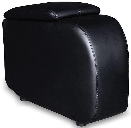 Cyrus Home Theater Upholstered Console Black by Coaster