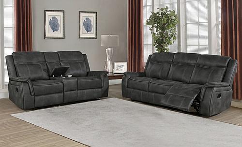 Lawrence 2-piece Upholstered Tufted Living Room Set by Coaster