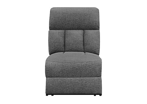 Bahrain Modular Sectional Armless Power Recliner Charcoal by Coaster