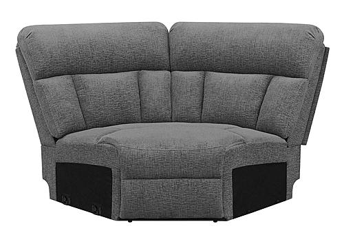 Bahrain Modular Sectional Wedge Charcoal by Coaster