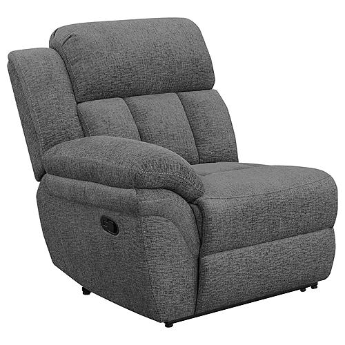 Bahrain 5-piece Upholstered Home Theater Seating Charcoal by Coaster