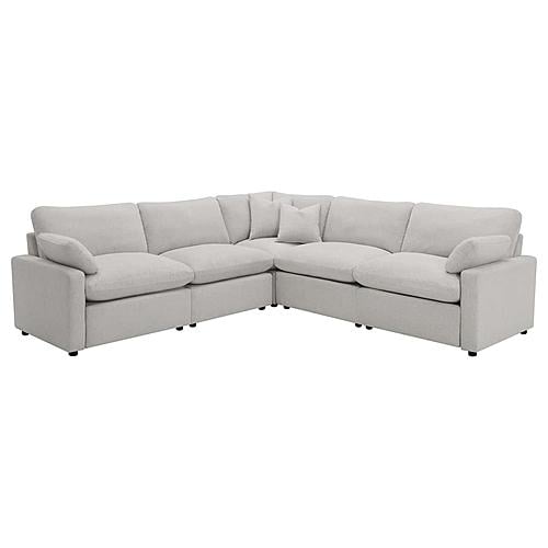 Collins 5-piece Modular Power Reclining Sectional Grey by Coaster