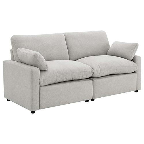 Collins Modular Power Loveseat Grey by Coaster