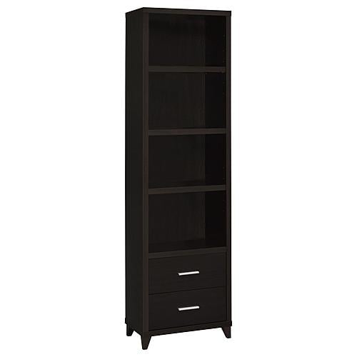 Lewes 2-drawer Media Tower Cappuccino by Coaster