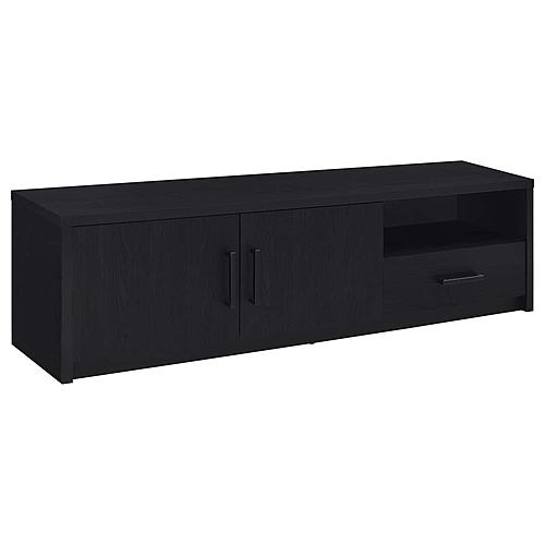 Murray 70-inch 2-Door TV Stand Media Console Black by Coaster