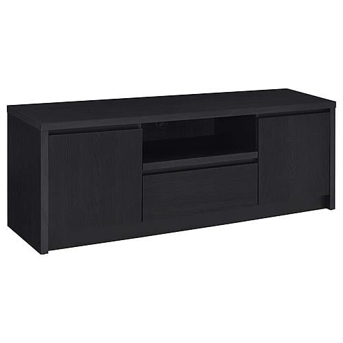 Winfield 60-inch 2-Door TV Stand Media Console Black by Coaster
