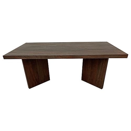 Andando Rectangular Solid Wood Coffee Table Mango Brown by Coaster