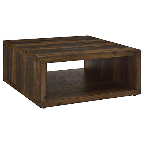 Frisco Square Engineered Wood Coffee Table Dark Pine by Coaster