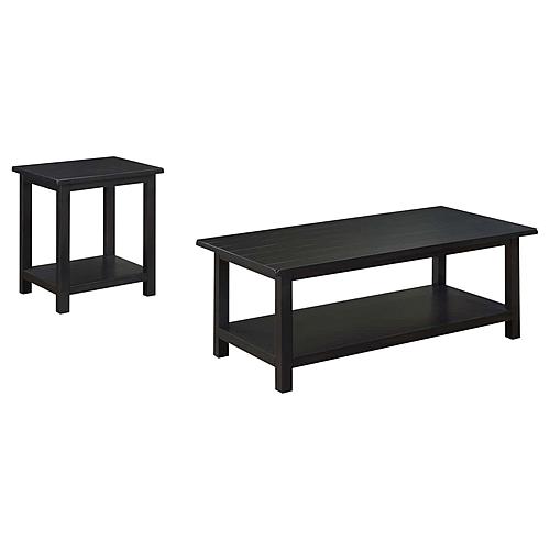 Payne 2-piece Coffee and End Table Set Distressed Java by Coaster