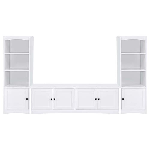 Laughlin 3-piece Entertainment Center TV Stand White by Coaster