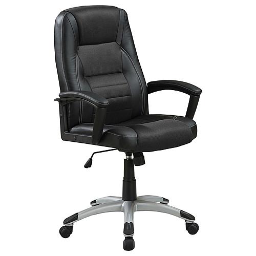 Dione Adjustable Height Office Chair Black by Coaster