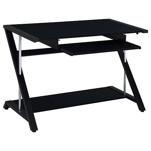 WHITE HOLLOW-CORE 2 DRAWER COMPUTER STAND ON CASTORS SUPPORT A ORDI 2 TIROIRS A ROULETTES HOLLOW-CORE BLANC