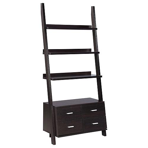 Colella 4-drawer Storage Bookcase Cappuccino by Coaster