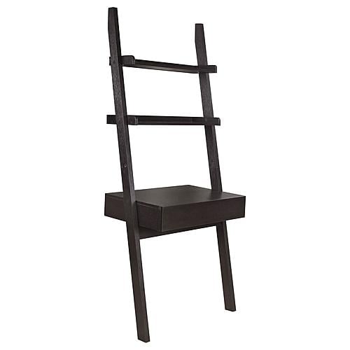 Colella 2-shelf Writing Ladder Desk Cappuccino by Coaster