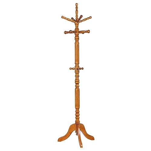 Achelle Coat Rack with 11 Hooks Golden Brown by Coaster