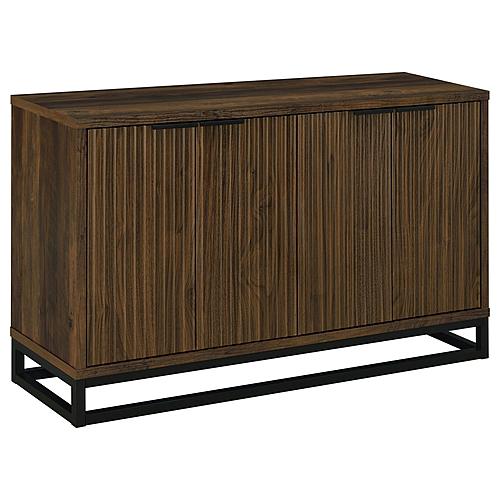 Ryatt 4-door Engineered Wood Accent Cabinet Dark Pine by Coaster