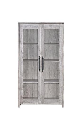 Alejo 2-door Tall Cabinet Grey Driftwood by Coaster