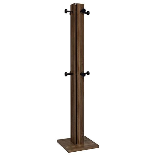 Rikkie Engineered Wood Coat Rack Walnut by Coaster