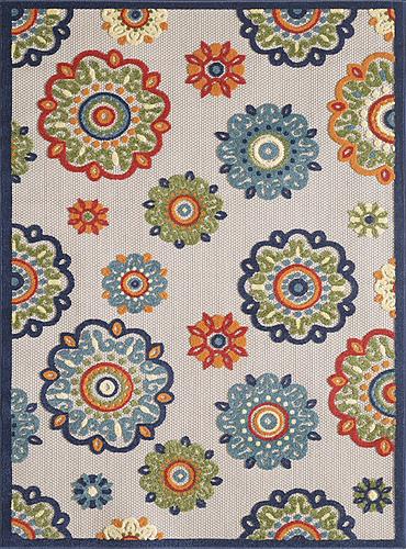 Calla Ivory Suzani Area Rug by KAS Rugs