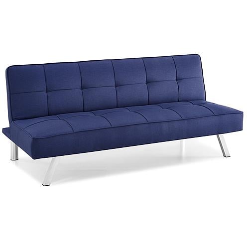 Serta&reg; Carson Convertible Futon in Navy by Lifestyle