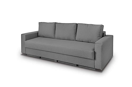 Country Modern Sofa Bed Sleeper (Queen Size) Perfect Dark Gray by Prestige Furnishings