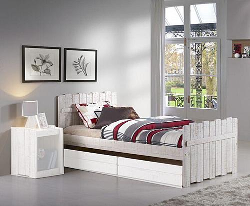 Twin Tree House Bed Rustic Sand by Donco
