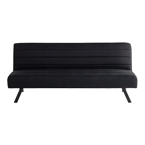 Serta&reg; Darcy Convertible Futon in Black by Lifestyle
