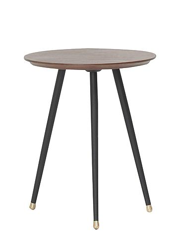 Gong - Side Table - Dark Brown by Enza Home