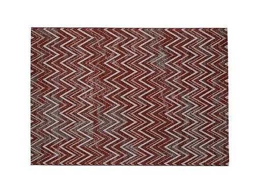 Pune - Carpet 5'x8' - Red / Beige by Enza Home