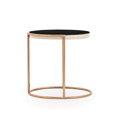 Vienna - Side Table - Black by Enza Home