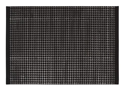 Mate - Carpet 5'x8' - Black / Gray by Enza Home