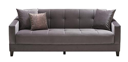 Nuvo - Plus - 3 Seater Sofa Bed - Divalux Gray by Enza Home