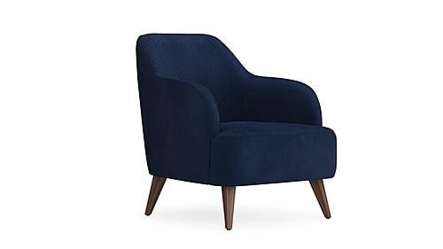 Marlena - Armchair - 11710 Navy Blue by Enza Home