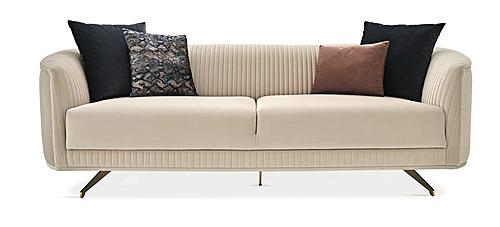 Vienna - 3 Seater Sofa - 10507 Cream by Enza Home