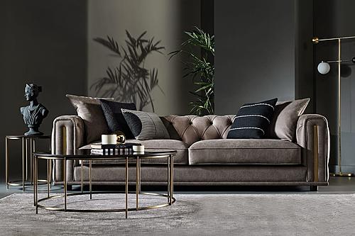 Sirona - Side Coffee Table Walnut by Enza Home