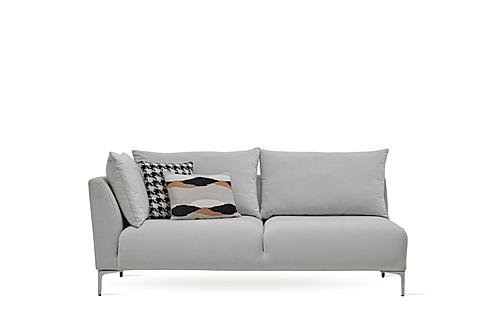Mayfair - 2 Seater Module Sofa - Left Hand Facing  - 12908 White by Enza Home
