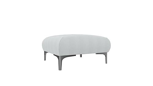 Mayfair - Ottoman - 12908 White by Enza Home