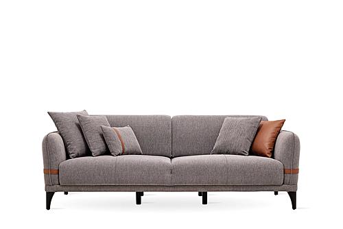 Linz - 3 Seater Sofa Bed - 22406 Gray by Enza Home