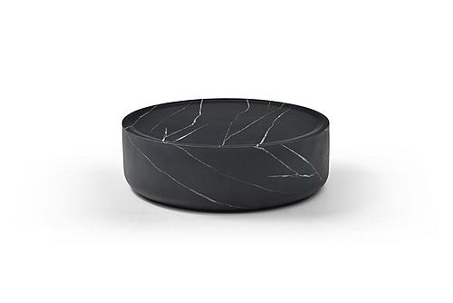 6155 Black Marble Coffee Table by ESF