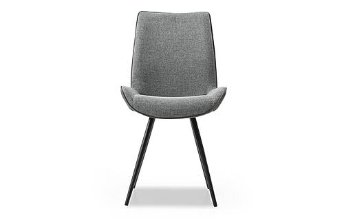 79 Grey Fabric Dining Chair (Set of 4) by ESF