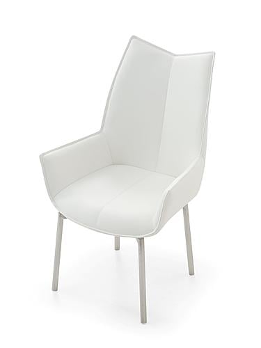 1218 White Swivel Dining Chair (Set of 2) by ESF