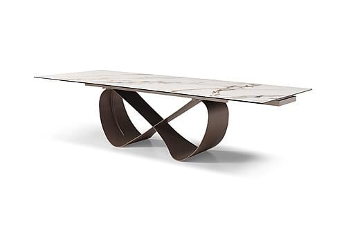 9305 Ceramic Dining Table w/2 20