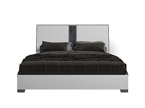 Bianca White Wood Bedroom Set by ESF