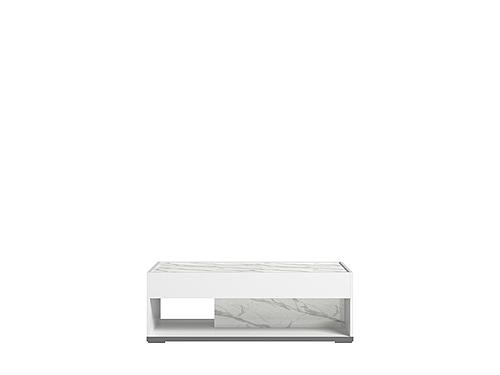 Carrara White Coffee Table by ESF