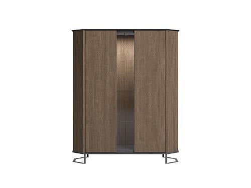 Hexagon Honey Matte Wood 2-Door China by ESF