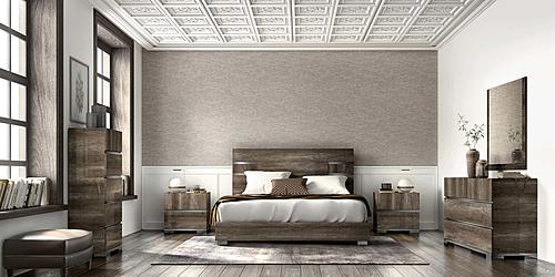 Kamea Vintage Oak Bedroom Set by ESF