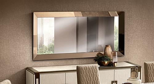 Poesia Light Beige Buffet Mirror Art-31 by ESF