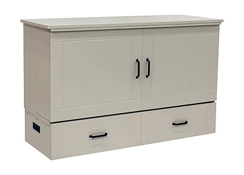 Elite Series Aztec Cabinet Bed Alabaster by CabinetBed