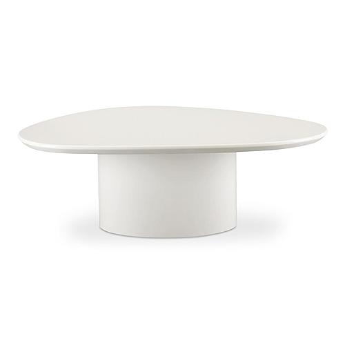 Eden Coffee Table Ivory Lacquer by Moe's Home Collection